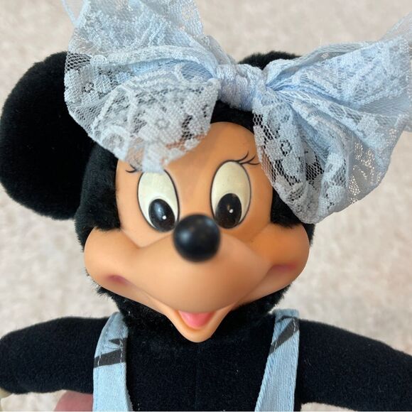 VINTAGE Totally Minnie Mouse 11" Doll with Tags, Walt Disney 1986 Applause #8534 - Picture 2 of 11